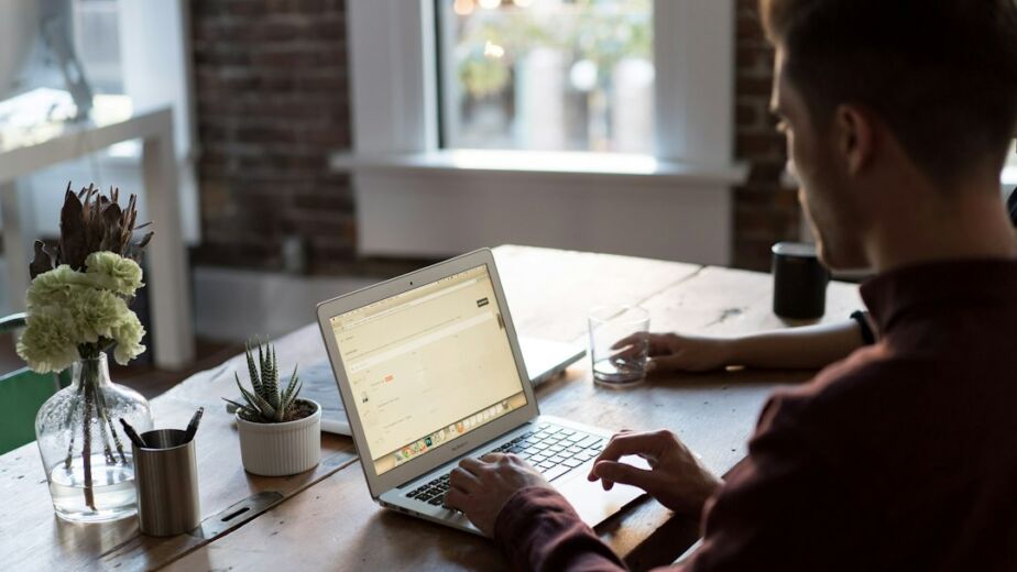 Local business owner improving Google visibility in Montreal