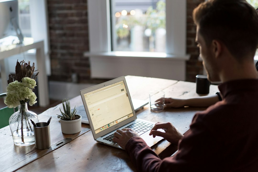 Local business owner improving Google visibility in Montreal