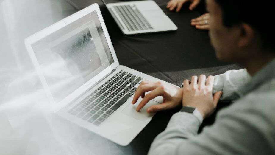 Small business owner planning a website budget