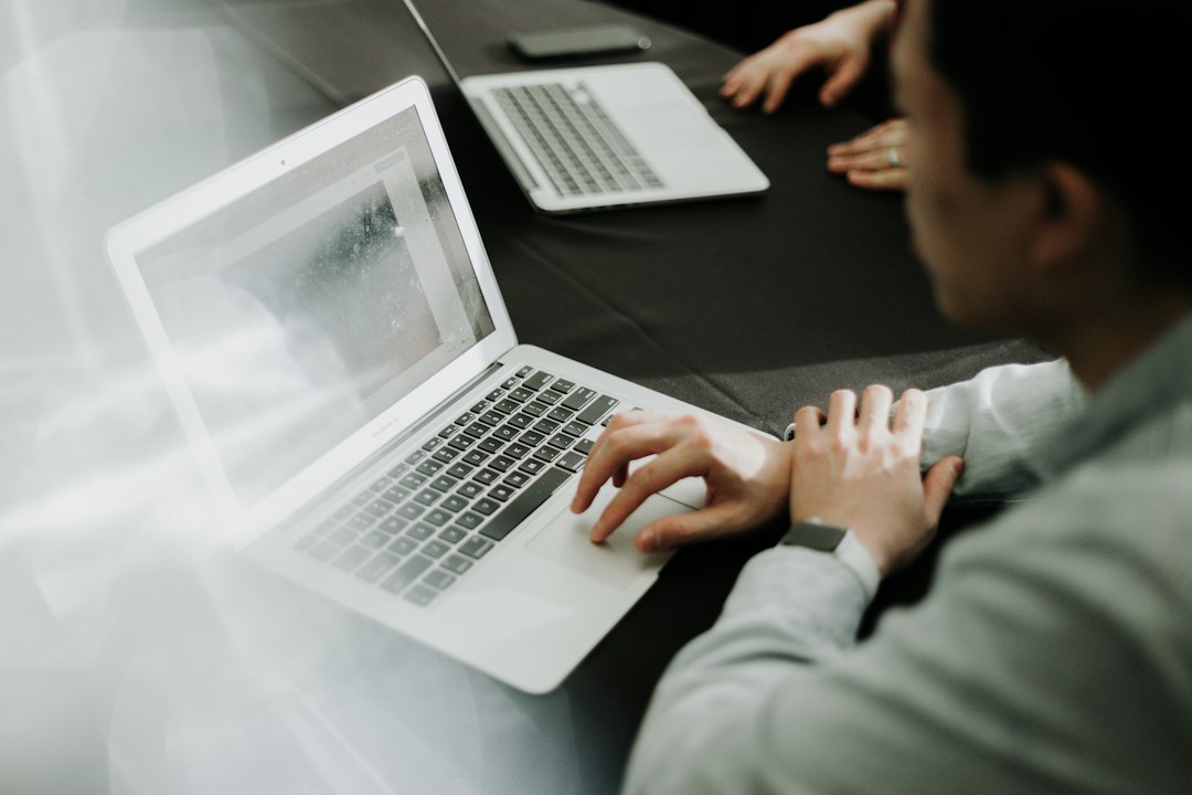 Small business owner planning a website budget