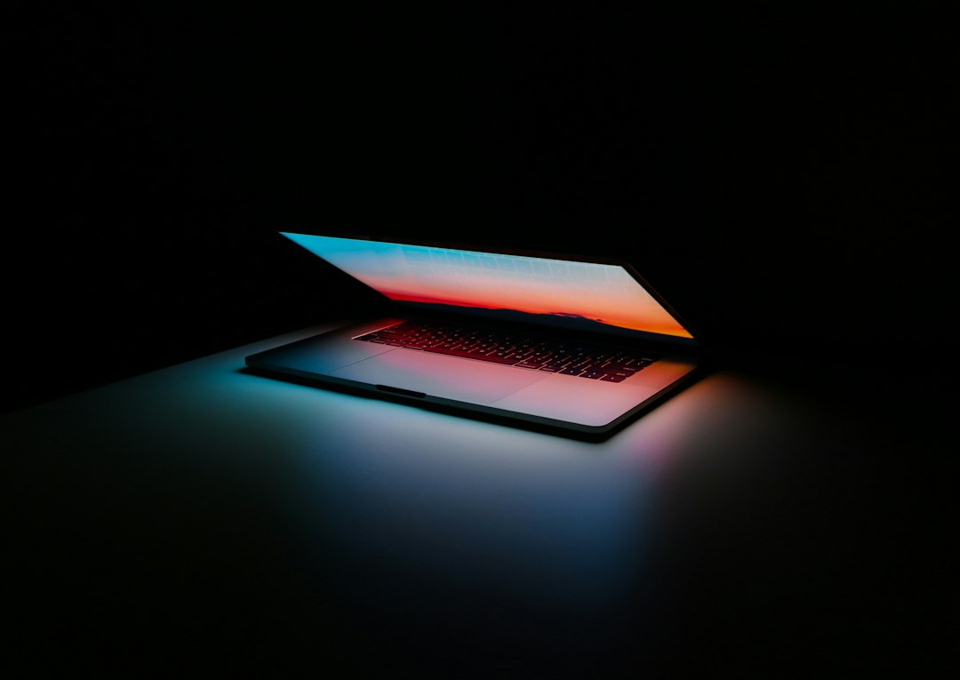 Modern laptop illustrating website speed optimization and Core Web Vitals performance