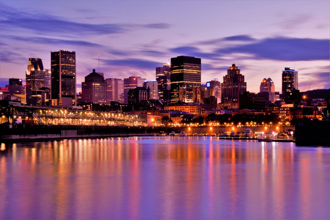Montreal skyline, home of the Loubane web design and SEO agency